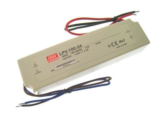 mittlerweile aus Taiwan eingeführter 24V 100W-LED-Transformator