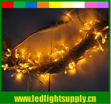 12v weiße LED Weihnachtslampe 100 Glühbirnen 10m /Set Innen- und Außenbereich
