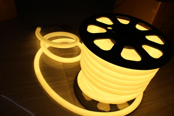 Energieeffizienz 24V 25mm 360 Grad rundes warmes weißes IP67 LED Neon-Flex-Lichtband