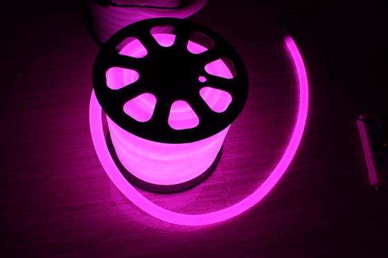220V lila 360° rund 100LEDs/m LED Neon-Flexlicht für Gebäude