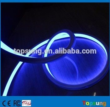 24V blaue Dekoration quadratische LED-Neon-Flex-Leuchten PVC-Rohr für den Garten