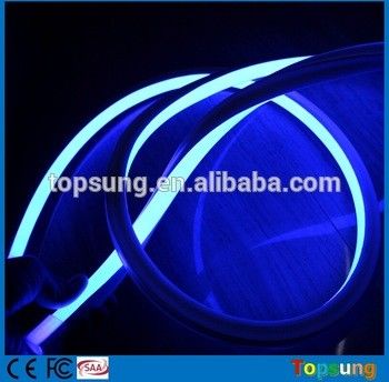 24V blaue Dekoration quadratische LED-Neon-Flex-Leuchten PVC-Rohr für den Garten