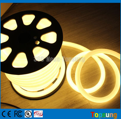 82-Fuß-Spulen 12V 360-Grad-Runde warmes weißes LED-flexibles Neon für Schilder