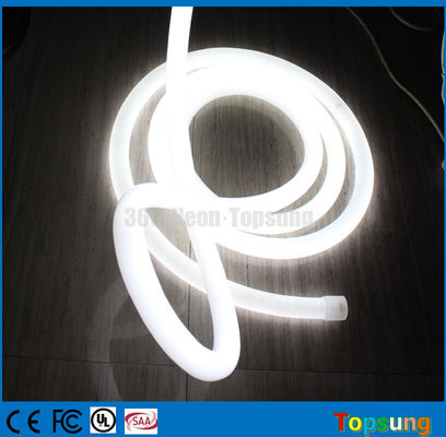 25 Meter Spulen 360 Grad weiße Neon LED 12V für zu Hause