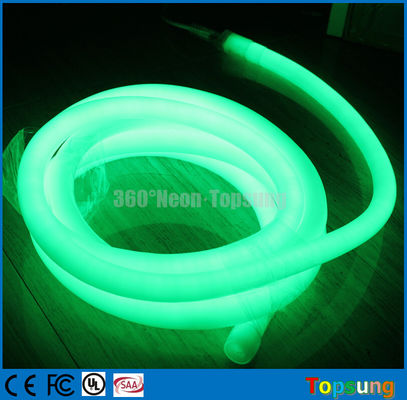 25m Rollen grüner PVC 360° LED Neon Flex für Brücke