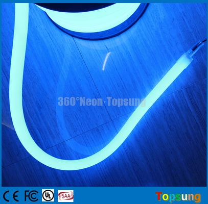 82' Spul 12V 360° rundes blaues LED Neonrohr flexibel für Pool