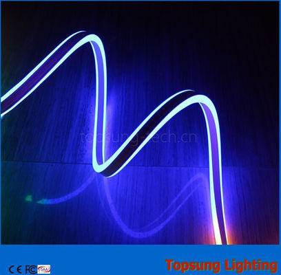 Großverkauf 230 V zweiseitiges blaues LED-Neon-Flexibilitätsband für Gebäude