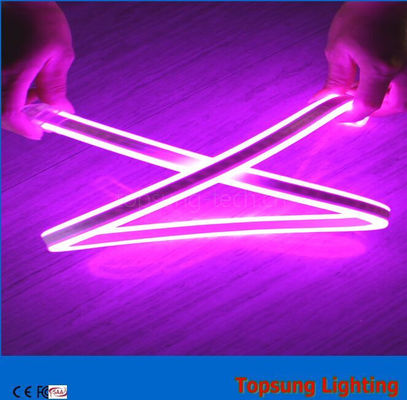 Bestseller 230V doppelseitiges rosa LED Neon-Flexibilitätslicht für den Außenbereich