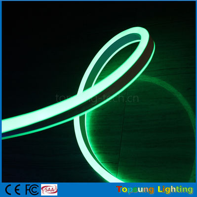 2016 neues Design 24V doppelseitige grüne Farbe LED Neon-Flexibilitätsstreifen für Gebäude