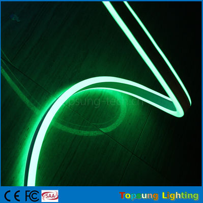 Neues Design 110V doppelseitigem, grünem LED-Neon-Flexiblen Streifen für den Außenbereich