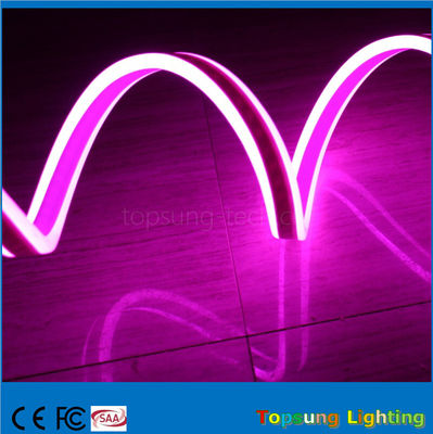 110V Doppelseitig rosa Neon-Flexible Streifenlicht für Gebäude