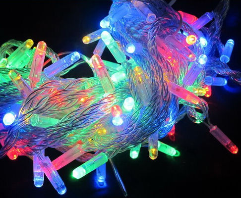 Trad Assurance 10m blinkende RGBY LED-Weihnachtsleuchten im Freien mit Steuerung