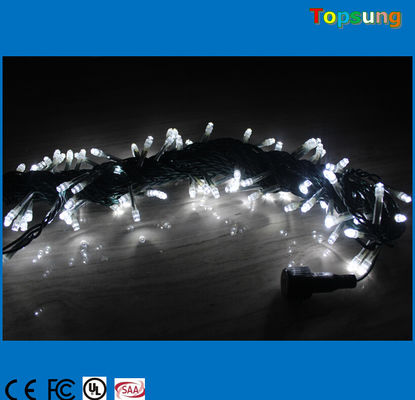 120 V klare weiße LED-Stringbeleuchtung für Hochzeits- und Hochzeitsschmuck