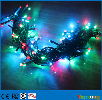 10m Anschluss Anti-Kälte 5mm Farbänderung Outdoor Weihnachten LED-String-Leuchten