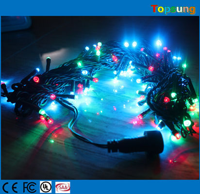 200 LED Twinkle RGB LED String IP65 mit Steuerung für Weihnachtsdekoration im Freien