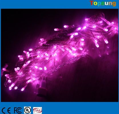Dauerhafte lila Weihnachtslampen 24V 10Meter