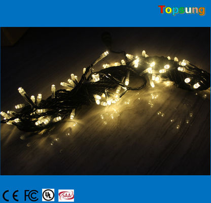 Außen 10m Anschluss LED Weihnachtsstring Lichter warm weiß zum Verkauf