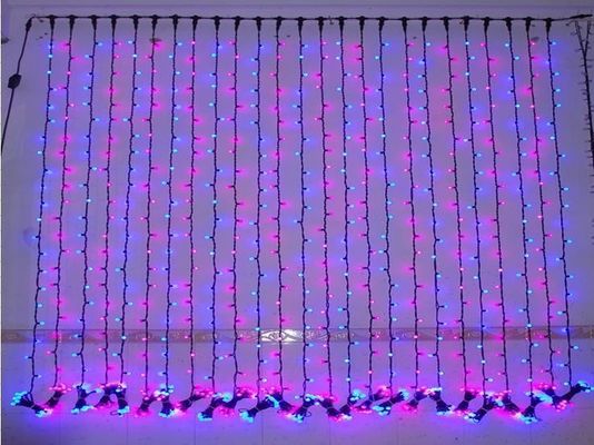 240v Weihnachtslicht Dekoration LED Weihnachtslicht Vorhang für den Außenbereich