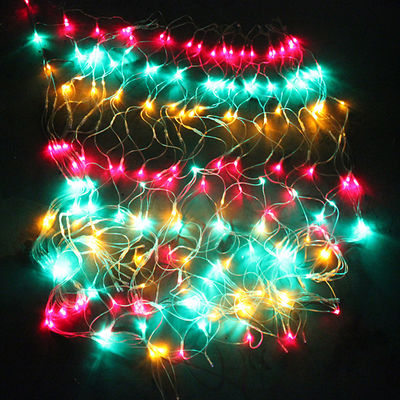 Top View 230V Weihnachtsfeen Lichtnetz für den Garten