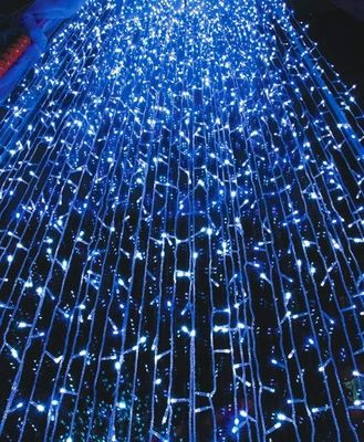 2016 neue 240V Weihnachtsvorhanglampe für Gebäude