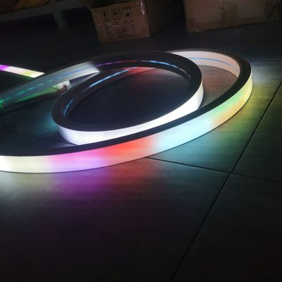 40 mm programmierbare RGBW Neon-Flexible LED 24V RGB Licht LED Typ Neonband 5050 SMD Farbänderung Weichrohr