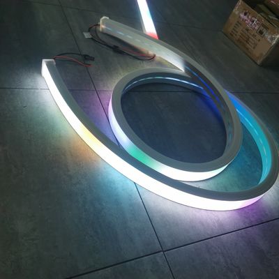 China Fabrik Quadrat 12v 24v Led Neon Flexible Strip Led Neon Flex Leuchten navideas Lichterkette Neonröhre 40mm