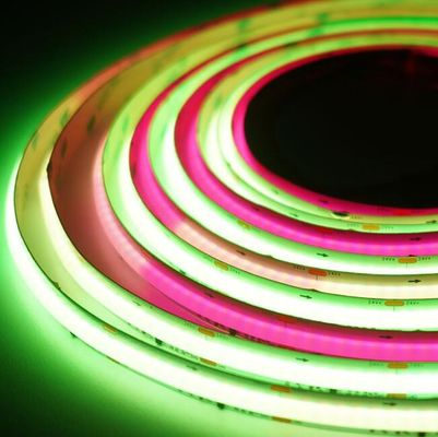 LED Adressierbares RGB COB LED Licht Streifen-Cob Smart Lights Streifenlicht Flexible DC12V 24v Bandstreifen