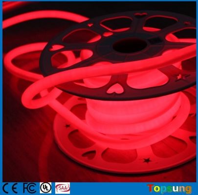 360° 120LED/M 16mm rund geleitete Neon-Flex-Leuchten 24V IP67 Rotfarbe