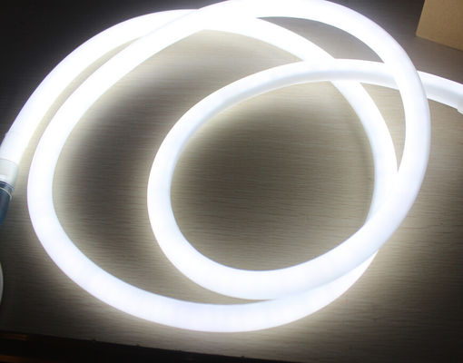 120v 6500k weißes LED-Neon-Flex-Seillicht mit weißen Emissionen