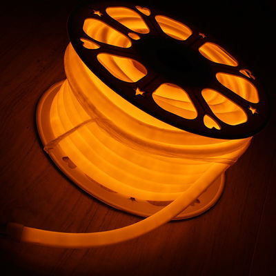 IP67 220V LED Neonseil 16mm 360 Grad runden Flex-Leuchten Orange