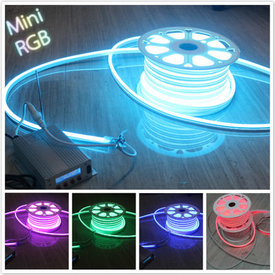 Mini-Größe RGB LED Neon Flex 10*18mm Vollfarbwechsel-Neonlicht 110V SMD5050