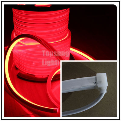 Rotfarbene LED Neon-Flex-Licht LED Neon-Seillicht 16*16mm Quadrat Ip68 AC 110v