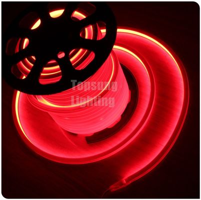 Rotlicht Dekorationsneon-Flex DC 12V LED Neon-Schild Quadratrohrlicht 16*16mm flache Abstrahloberfläche IP68