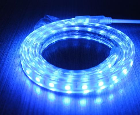 100m 230V AC LED Streifen 5050 wasserdicht Schnittstreifen Lichter flexible blaue Farbe