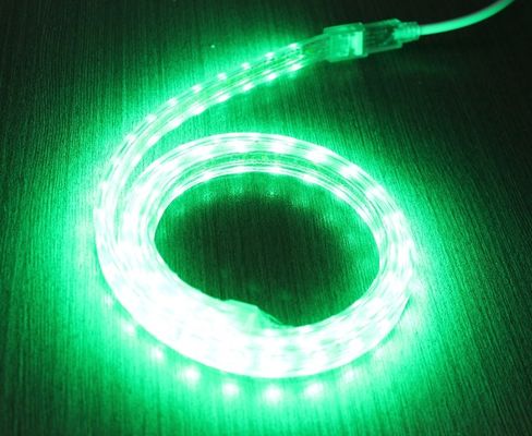 Hohe Leuchtkraft SMD5050 220V wasserdicht IP65 LED Neon-Flexibilitätsstreifen grün