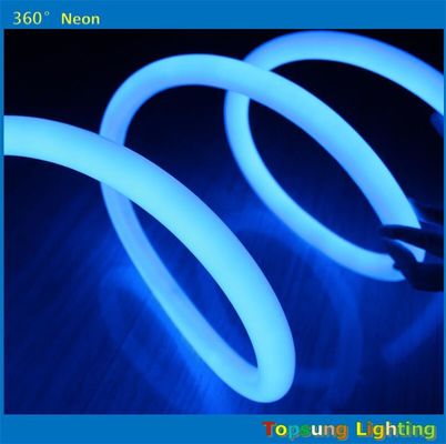 25M-Spulen 12V blau 360° LED Neonseillicht für den Raum