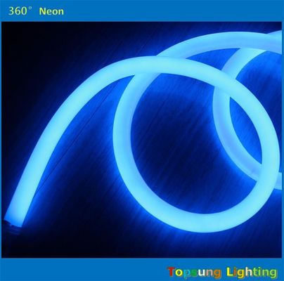 25M-Spulen 12V blau 360° LED Neonseillicht für den Raum
