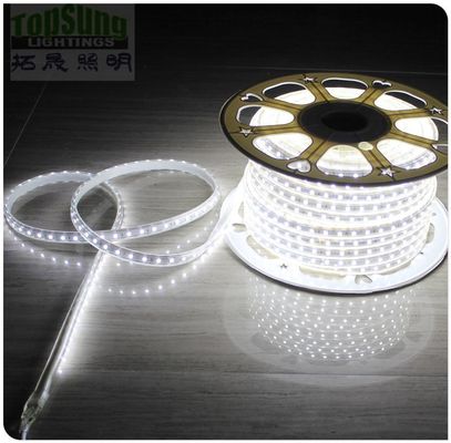 50m hohe CRI wasserdichte flexible LED-Streifenlicht 5050 smd 240VAC weiße Streifen Band