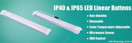 60w 1500mm Led-Linear-Suspension-Beleuchtung Max. 42m