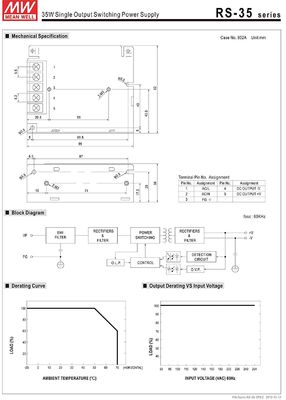 Hohe Qualität 24V 36W Einzellausgang Schaltnetzteil Led-Neontransformator