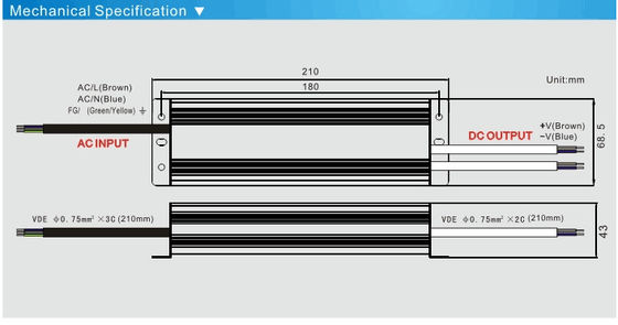 Hochwertiger wasserdichter IP67 12v 100w Stromversorgung Led Neontransformator zum Verkauf