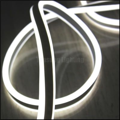 Heissverkauf Neonlicht 24V doppelseitige Weiß LED Neon flexibles Seil für Dekoration