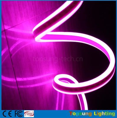Bestseller 12V doppelseitiges rosa LED Neon-Flexibilitätslicht