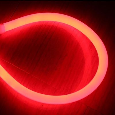 360 LED Rundseillicht 120V Neonlicht 25mm PVC Schlauch flex Neon Ersatz rot Farbe