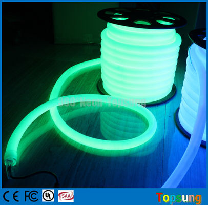 82-Fuß-Spulen-Grün-LED-Neon-Flex-Rohrlicht rund 12V für den Raum