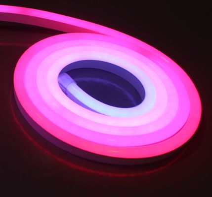 50m Spul Topsung Lighting LED Neonstreifen flexibles Licht 24V RGB digitales Neon 10x20mm ultra dünnes Pixel Neonflex