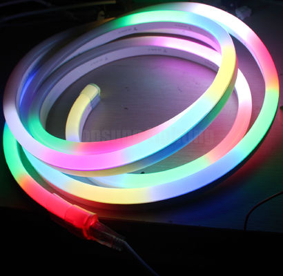 24V flache Ws2811 adressierbare RGB-LED-Neon-Flexibilität 11x19mm digitale Neon-Seilstreifen