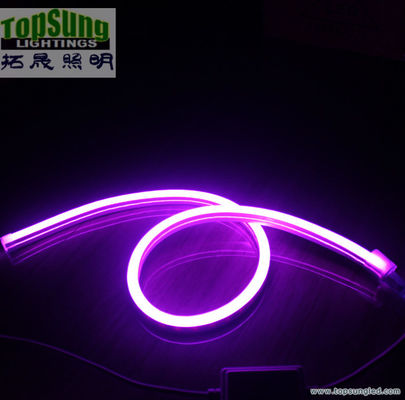 Mini 8x16mm flexibler Werbe-LED-Neonband RGB Farbänderung 110V