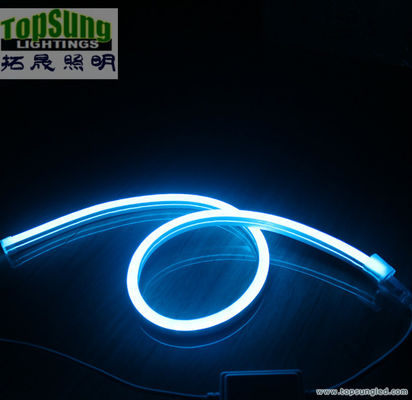 Mini 8x16mm flexibler Werbe-LED-Neonband RGB Farbänderung 110V