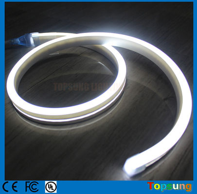 11x19mm flache, quadratische, kühle, weiße, flexible LED-Neon-Seil-Lichtstreifen 12V